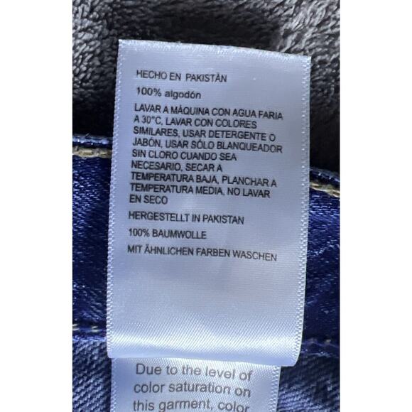 Nautica Mens Jeans Blue Tag Size 36x30 (36x30.5) Wide Leg Medium Wash Denim - Picture 7 of 12